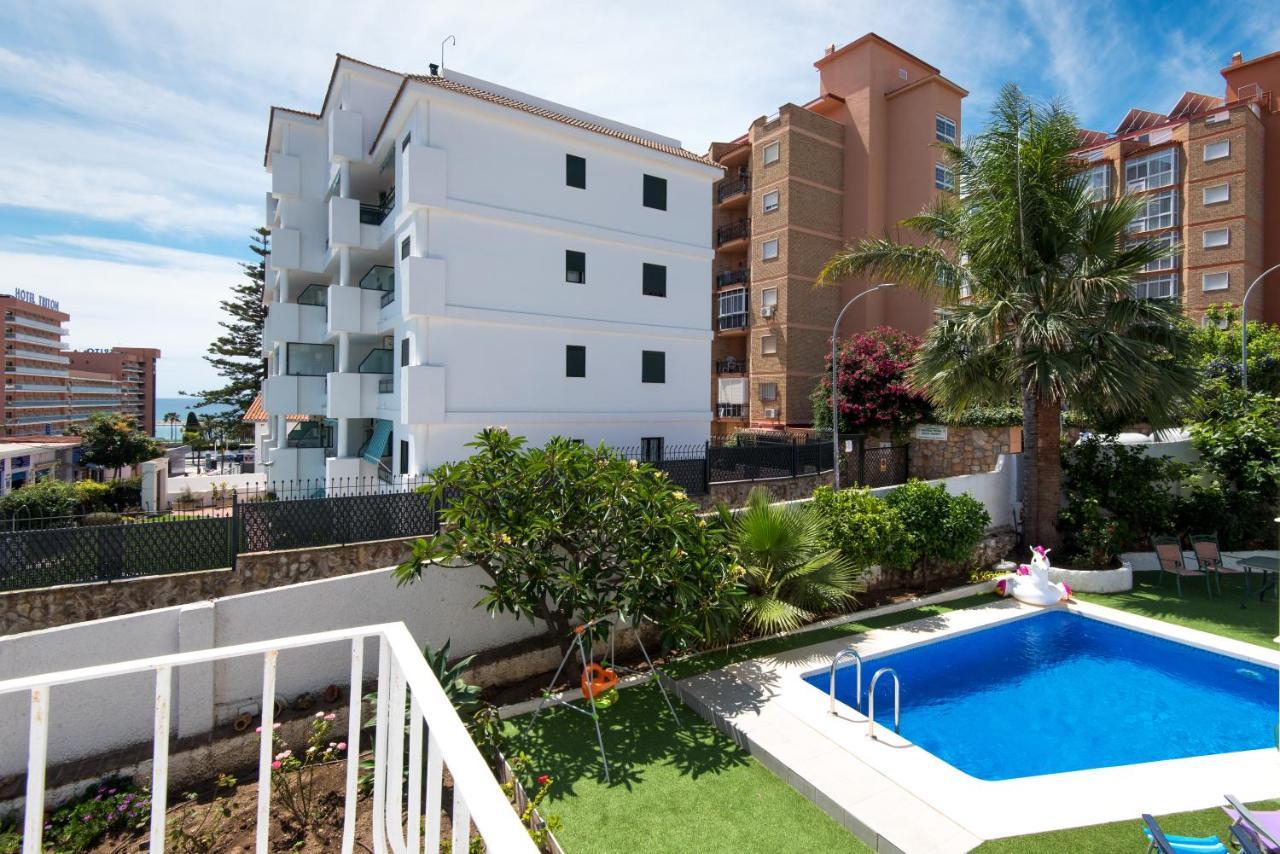 Villa Palm Beach Marina Benalmadena 3 Min Walking From The Sea Exterior foto